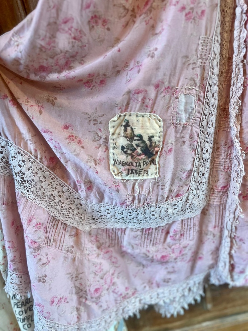Magnolia Pearl Anna Cecile floral Slip Dress - Picture 7 of 7